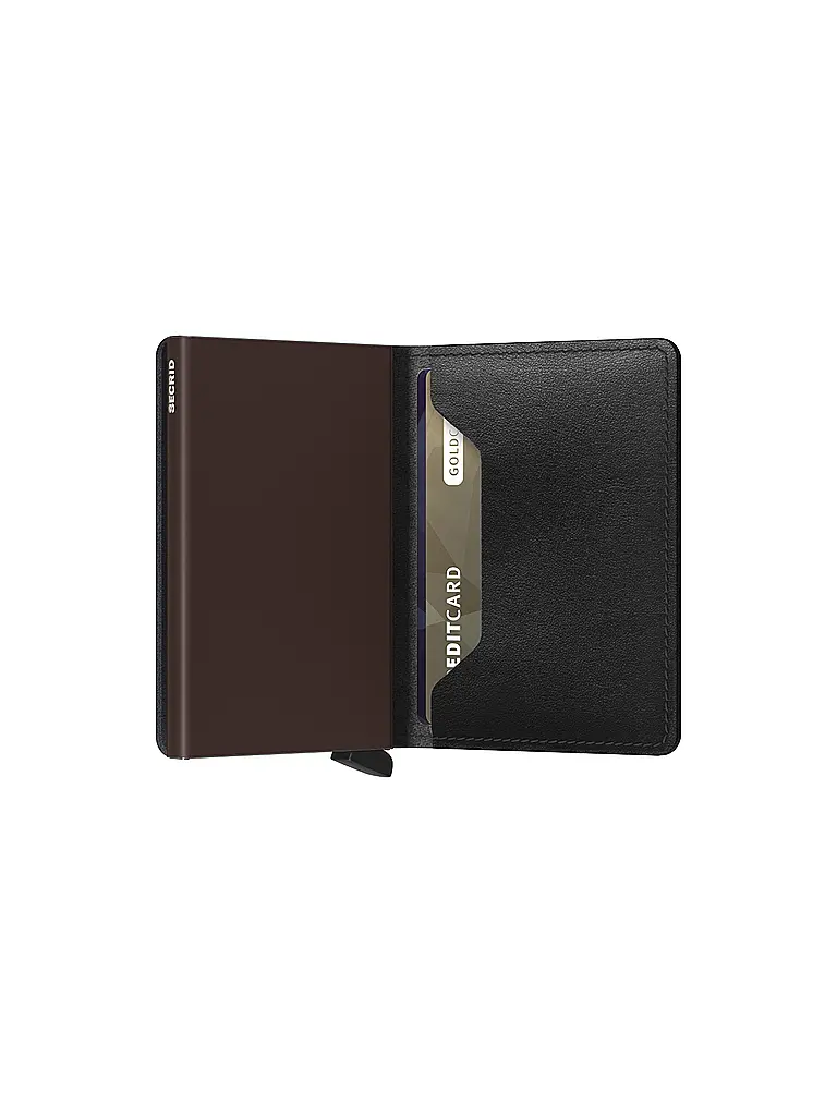 SECRID | Cartera Slimwallet Original Slim Black - Brown | 