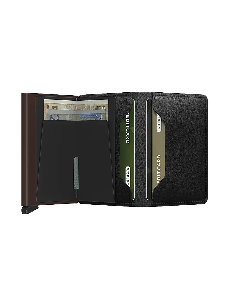 SECRID | Cartera Slimwallet Original Slim Black - Brown | 