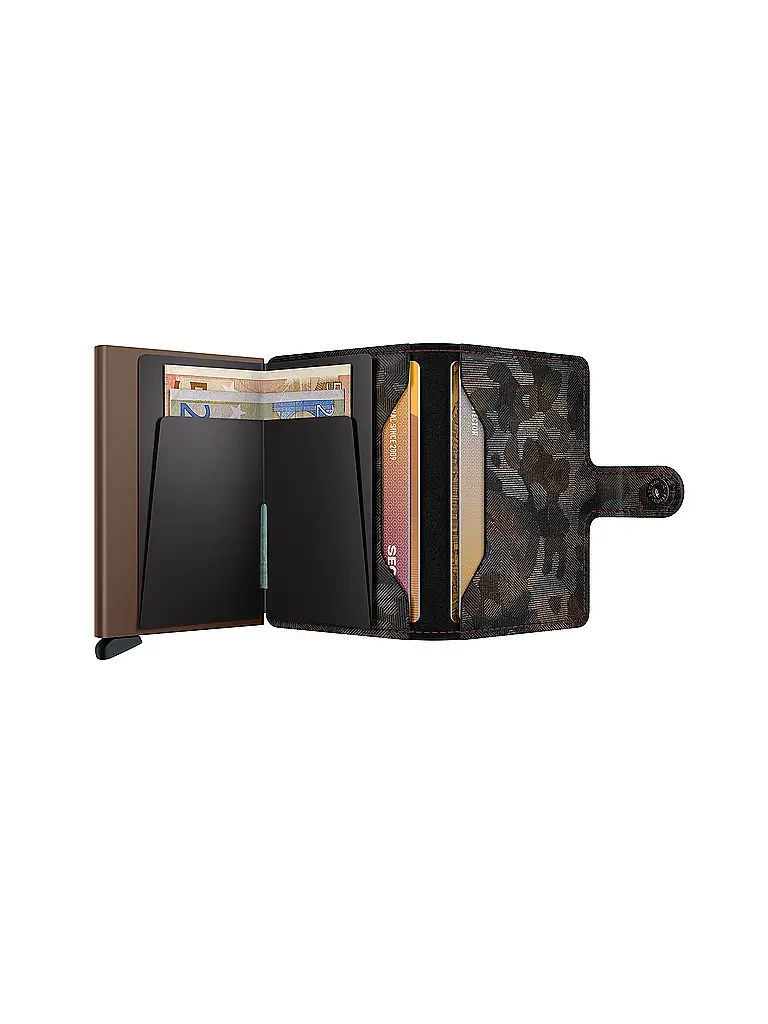 SECRID | Geldbörse - Miniwallet JUNGLE | Marrón