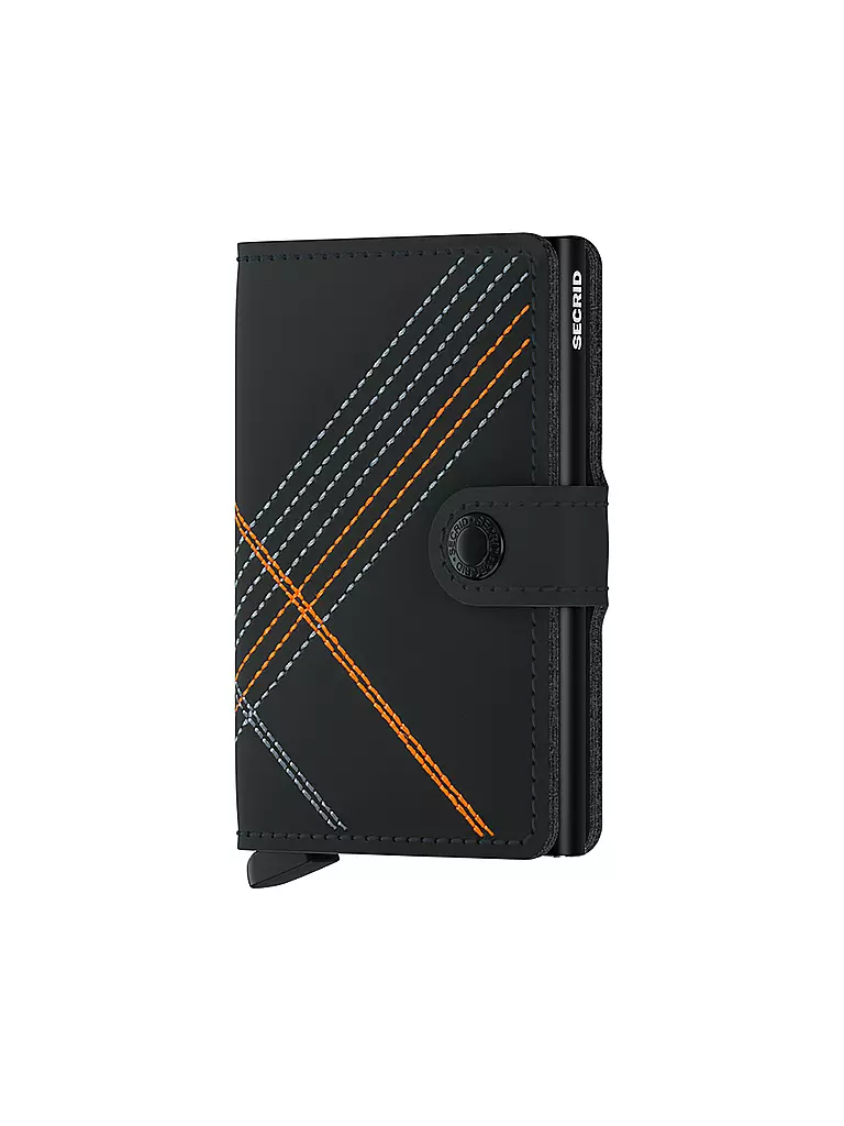SECRID | Geldbörse - Miniwallet Linea Mini Orange | Negro