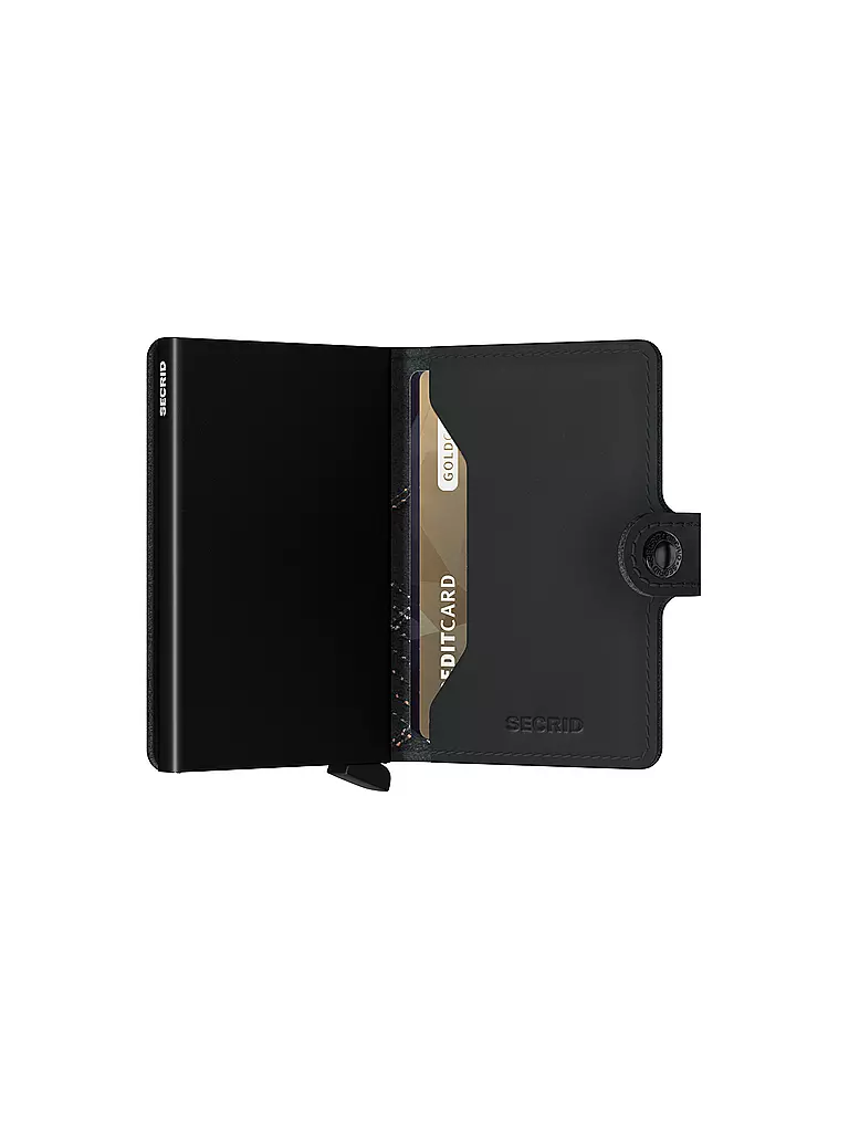 SECRID | Geldbörse - Miniwallet Linea Mini Orange | Negro