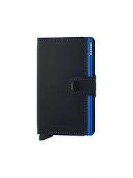 SECRID | Geldbörse - Miniwallet Matte Mini Black & Blue | Negro