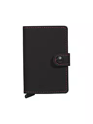 SECRID | Geldbörse - Miniwallet MATTE Mini black fuchsia  | Negro