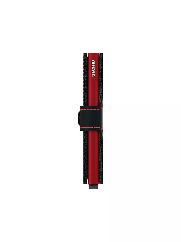 SECRID | Geldbörse - Miniwallet Matte mini Black/Red | Negro