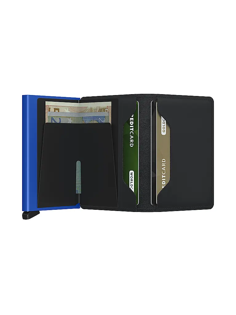 SECRID | Geldbörse - Slimwallet black&blue

Marca: SECRID
Farbe: schwarz
Categorías: Mode,Damen

Material: Leder
Musterung: Unifarben | 
