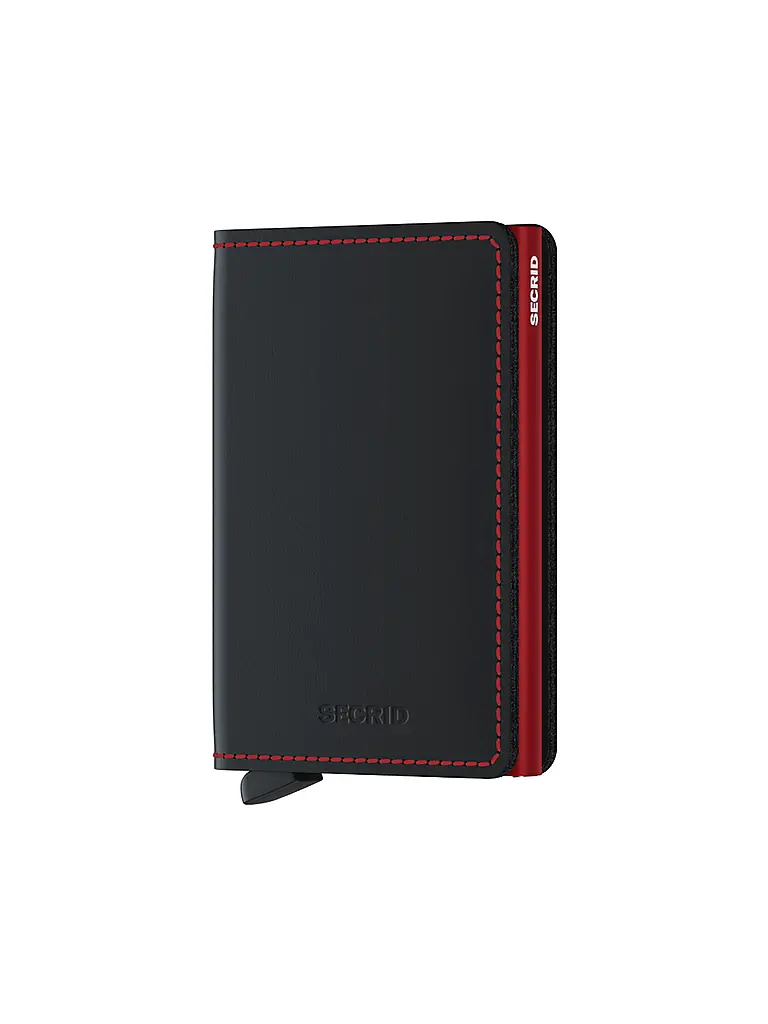 SECRID | Geldbörse - Slimwallet black & red | Negro