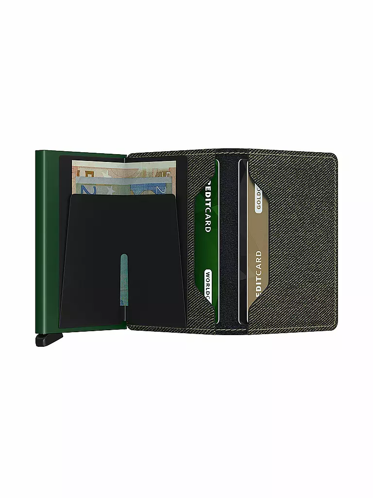 SECRID | Geldbörse - Slimwallet Twist Green | Verde