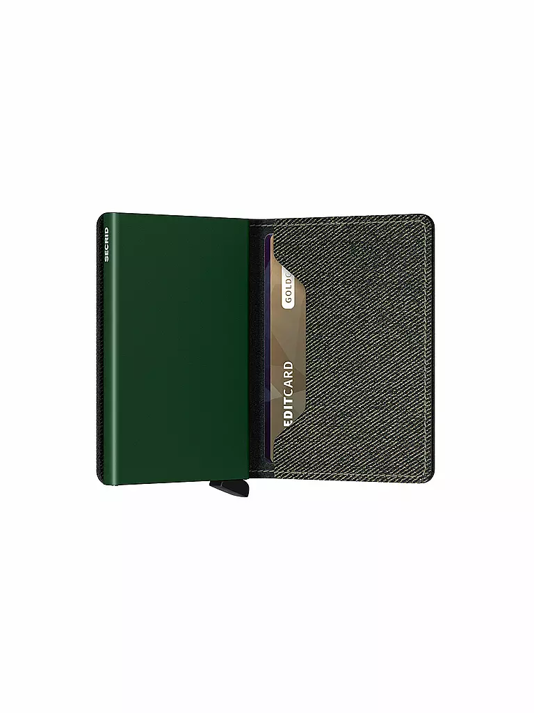 SECRID | Geldbörse - Slimwallet Twist Green | Verde