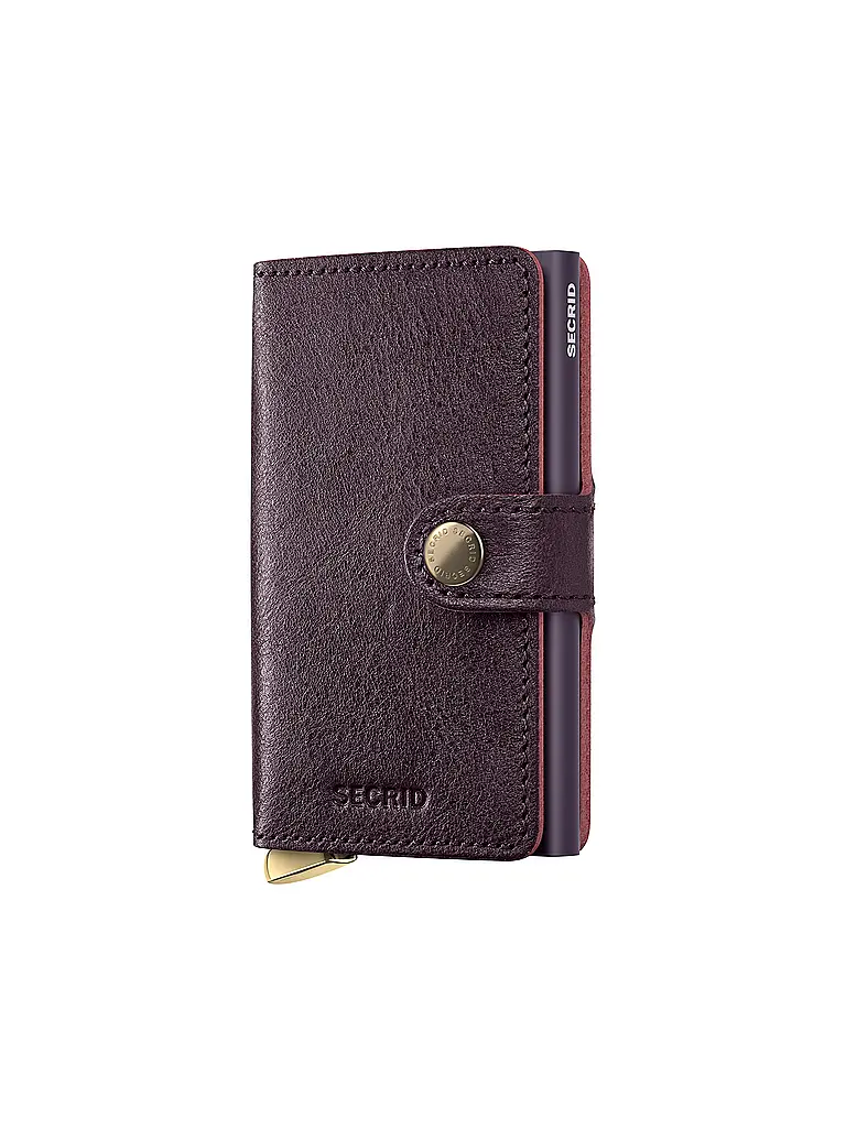 SECRID | Geldbörse PREMIUM MINIWALLET Burdeos | Rojo oscuro