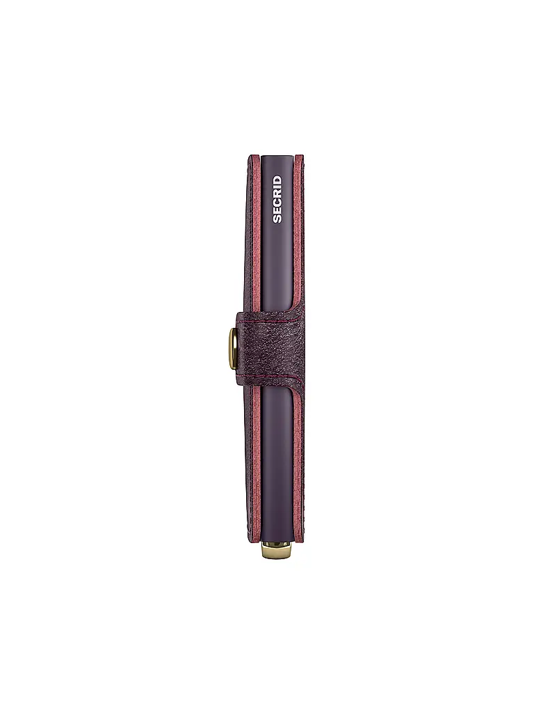 SECRID | Geldbörse PREMIUM MINIWALLET Burdeos | Rojo oscuro