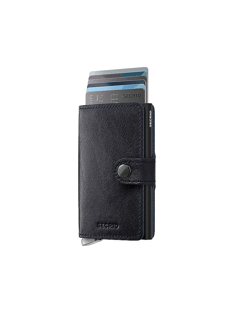 SECRID | Geldbörse PREMIUM MINIWALLET Ink | Negro