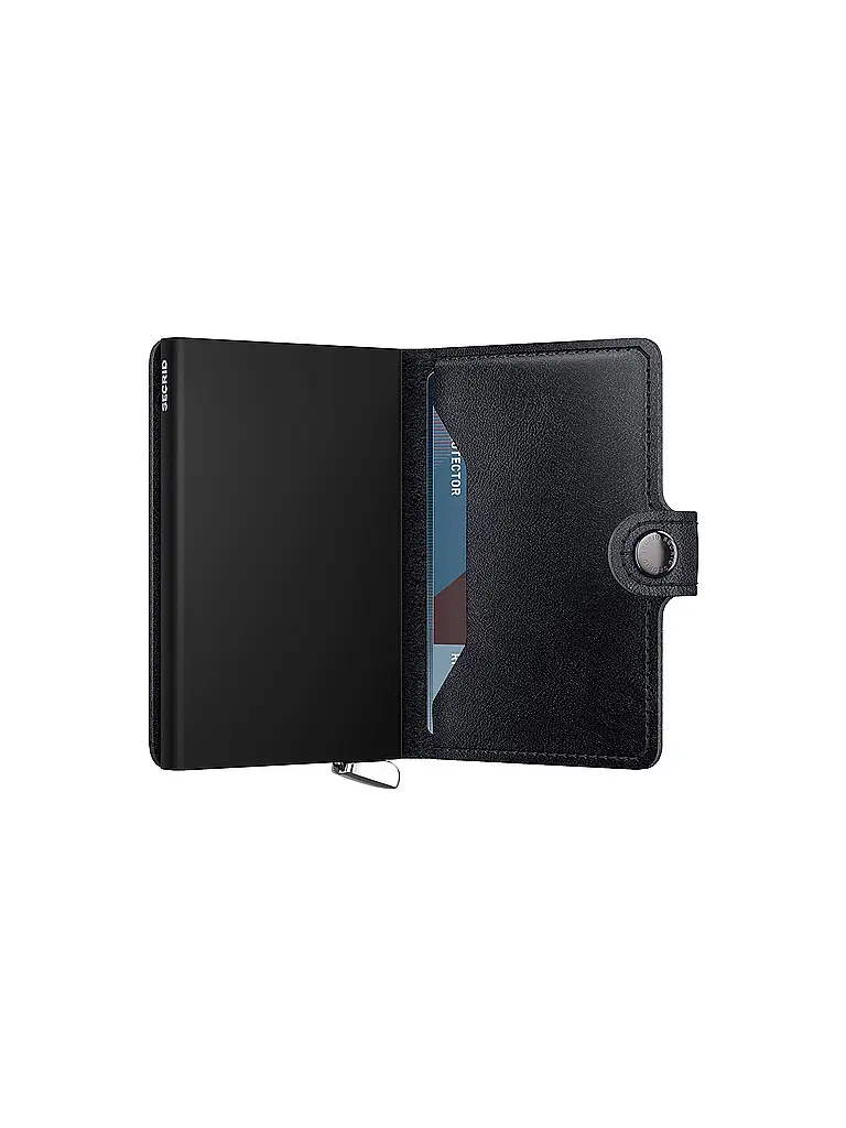 SECRID | Geldbörse PREMIUM MINIWALLET Ink | Negro
