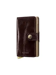 SECRID | Geldbörse PREMIUM MINIWALLET Mahogany | Marrón