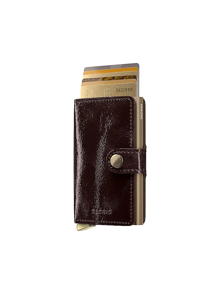 SECRID | Geldbörse PREMIUM MINIWALLET Mahogany | 