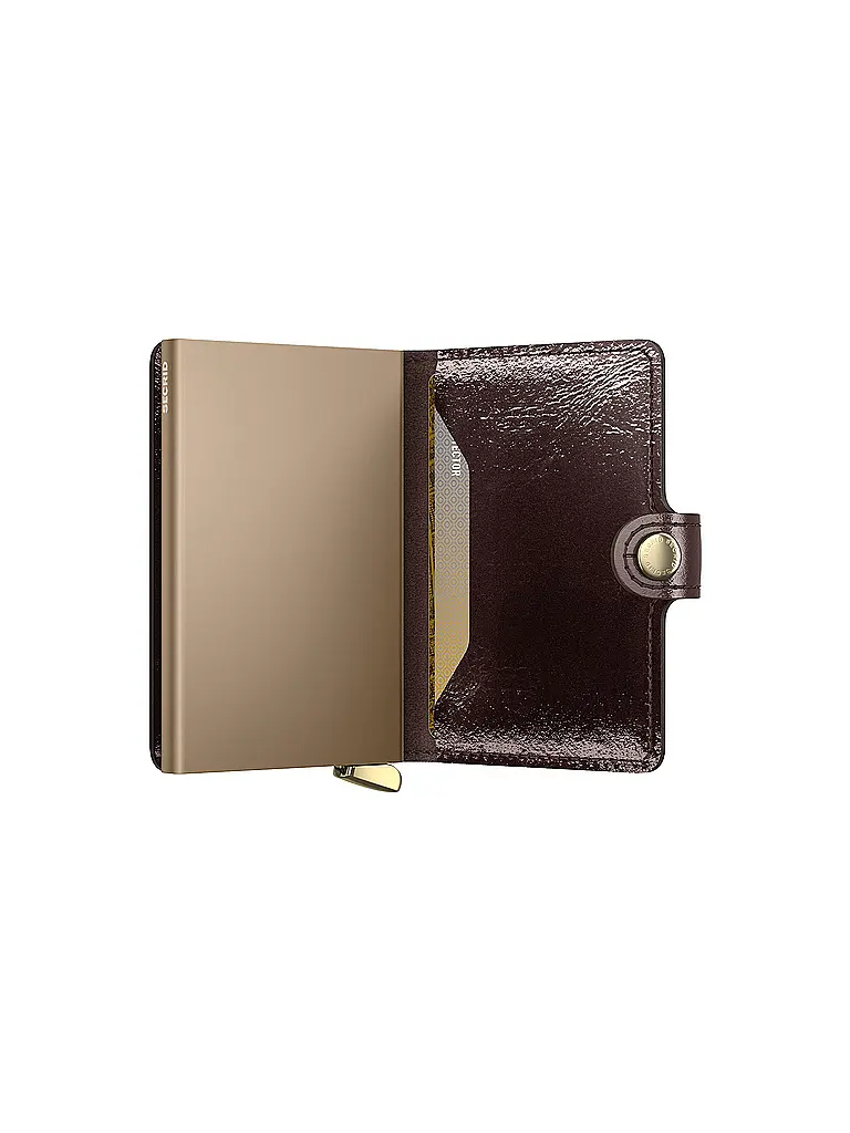 SECRID | Geldbörse PREMIUM MINIWALLET Mahogany | 