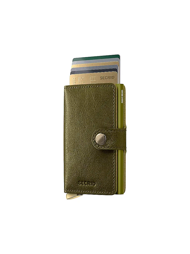 SECRID | Geldbörse PREMIUM MINIWALLET Olive | Oliva