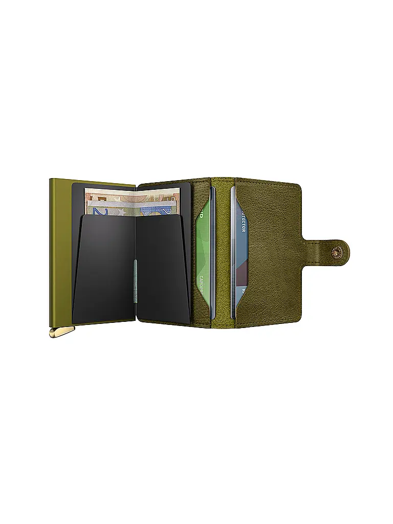 SECRID | Geldbörse PREMIUM MINIWALLET Olive | Oliva