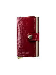 SECRID | Geldbörse PREMIUM MINIWALLET Mahogany | Rojo oscuro