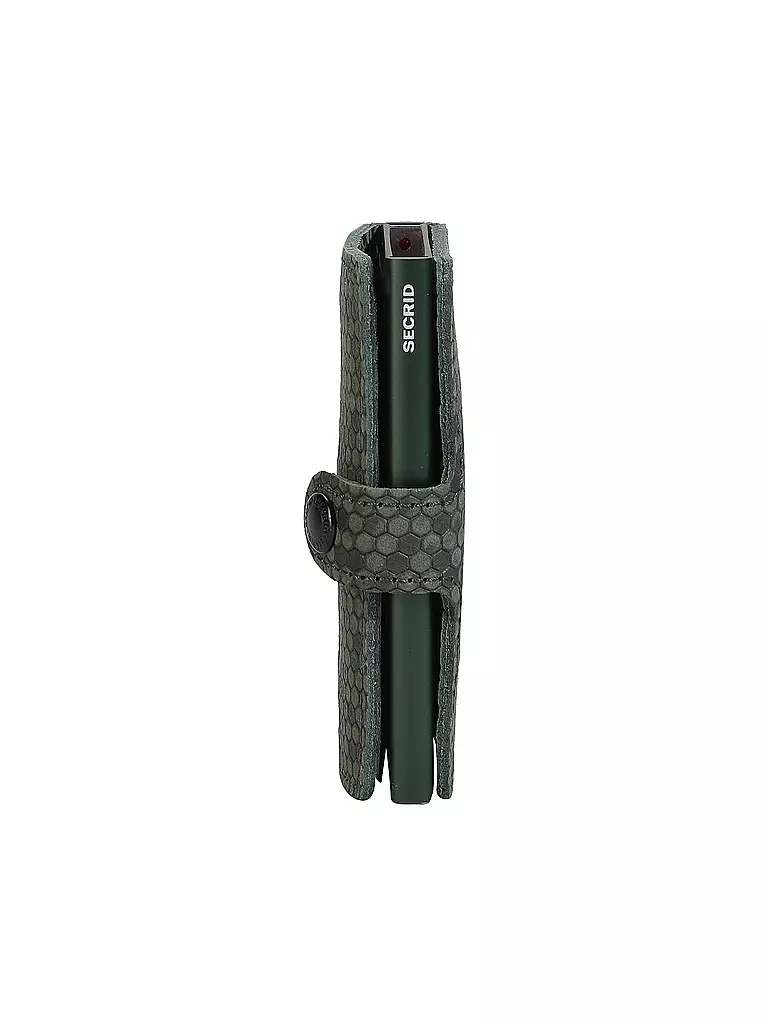 SECRID | Miniwallet HEXAGON Green | Oliva