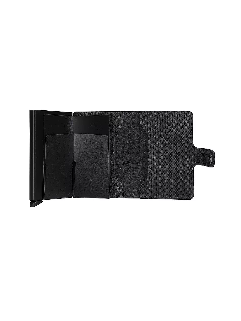 SECRID | Miniwallet HEXAGON Negro | Negro