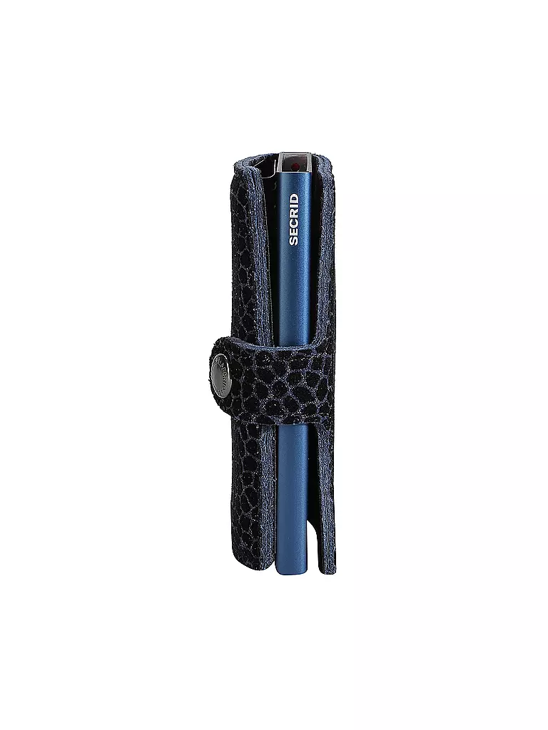 SECRID | Monedero - Miniwallet MGI-MINI giraffina mini | Azul oscuro