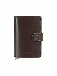 SECRID | Monedero PREMIUM MINIWALLET DUSK Marrón Oscuro | Marrón