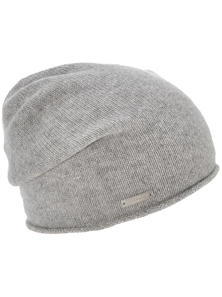 Seeberger Gorro de cachemira - Gorro gris claro