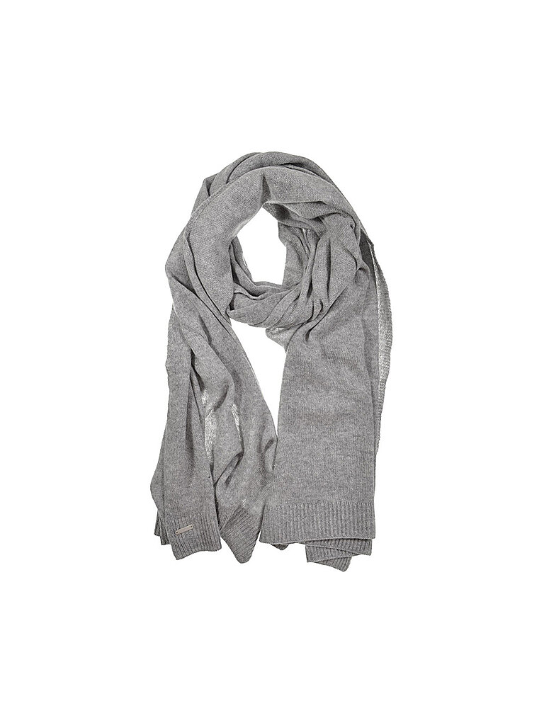 Seeberger Bufanda de cachemira gris