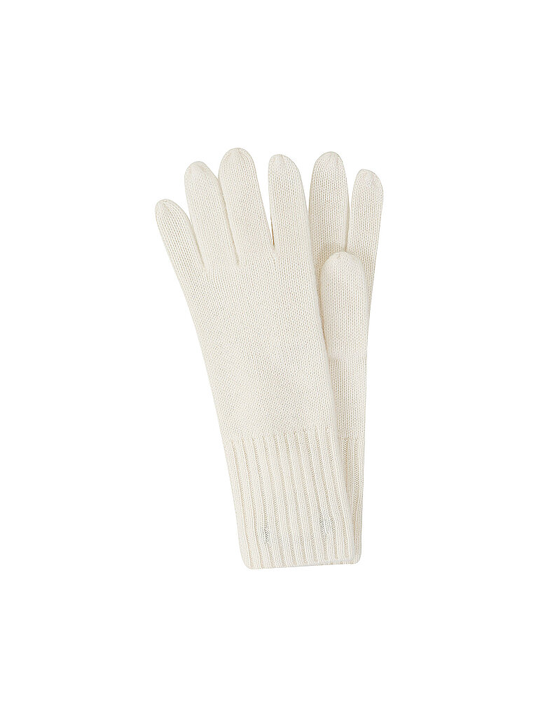 Seeberger Guantes de cachemira crema