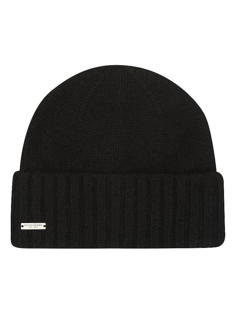 Seeberger Gorro de cachemira - Gorro negro