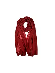 SEEBERGER | Bufanda de cachemira | Rojo oscuro