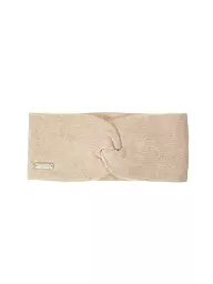SEEBERGER | Diadema de cachemira | Beige