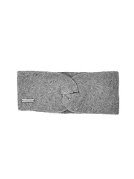 SEEBERGER | Diadema de cachemira | Gris