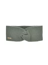 SEEBERGER | Diadema de cachemira | Verde oscuro
