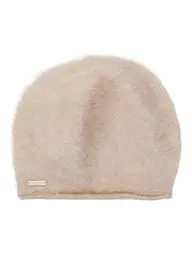 SEEBERGER | Gorro - Haube de cachemira | Beige