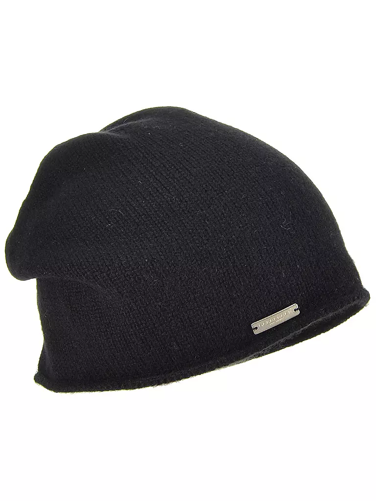 SEEBERGER | Gorro de cachemira - Gorro | Negro