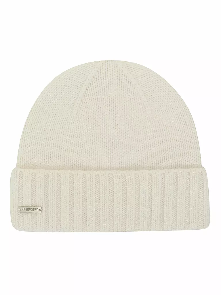 SEEBERGER | Gorro de cachemira - Gorro | Crema