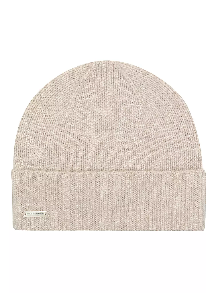 SEEBERGER | Gorro de cachemira - Gorro | Beige