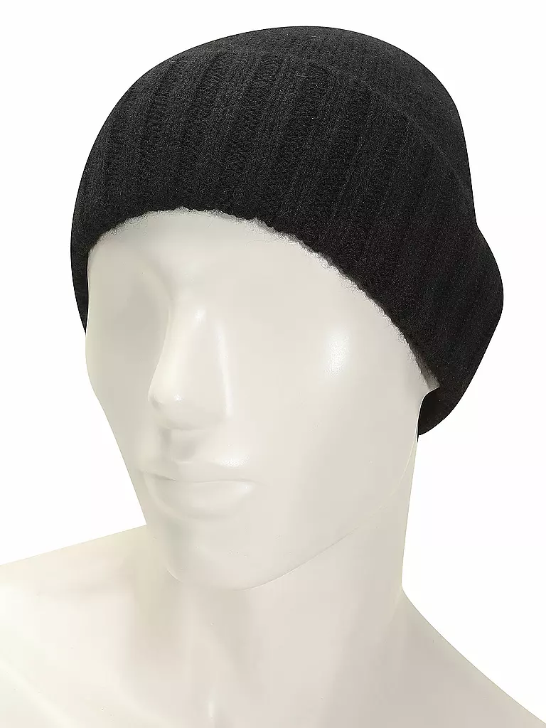 SEEBERGER | Gorro de cachemira - Gorro | Negro