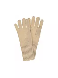SEEBERGER | Kaschmir Handschuhe | Beige
