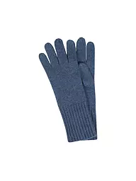 SEEBERGER | Kaschmir Handschuhe | Azul