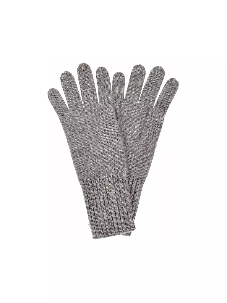 SEEBERGER | Guantes de cachemira | Gris