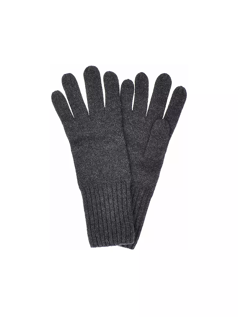SEEBERGER | Kaschmir Handschuhe | Gris