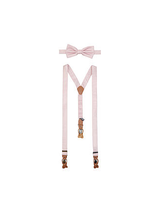 SEIDENFALTER | Set de tirantes con pajarita y clips de botón