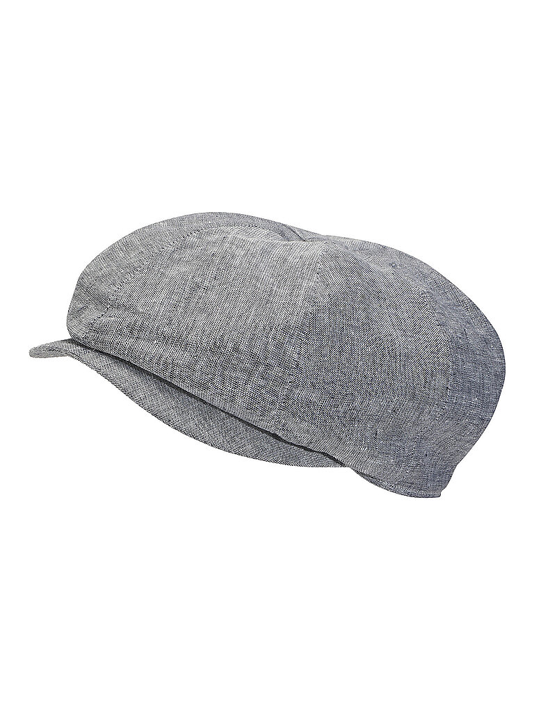 Gorra de lino azul oscuro