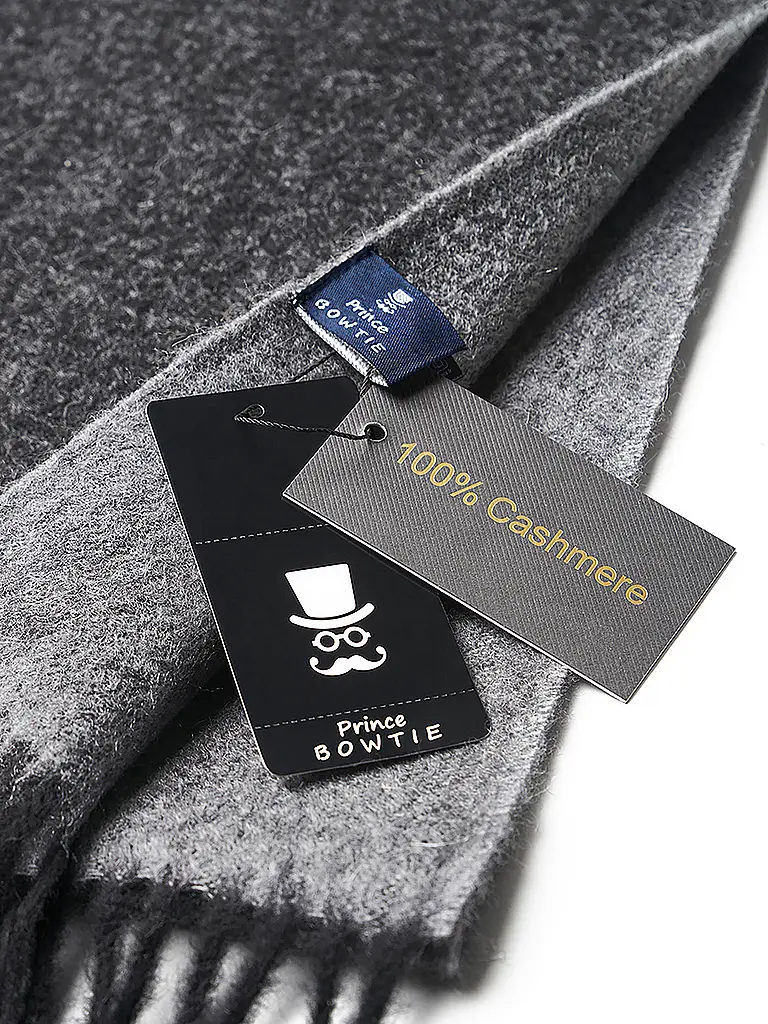 SEIDENFALTER | Chal de cachemira | Gris