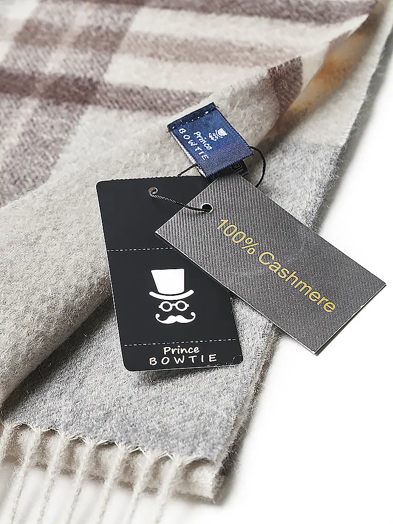 SEIDENFALTER | Chal de cachemira | Gris