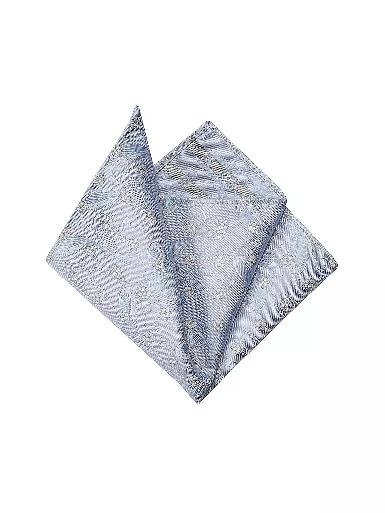 SEIDENFALTER | Pañuelo de bolsillo | Azul claro