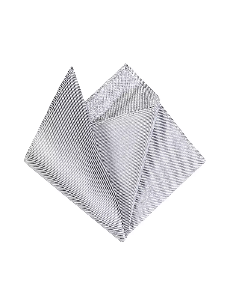 SEIDENFALTER | Pañuelo de bolsillo | Gris claro