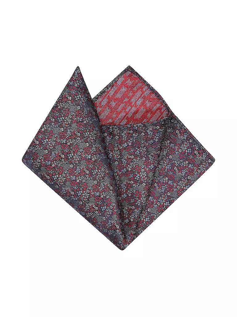 SEIDENFALTER | Pañuelo de bolsillo | Rojo oscuro